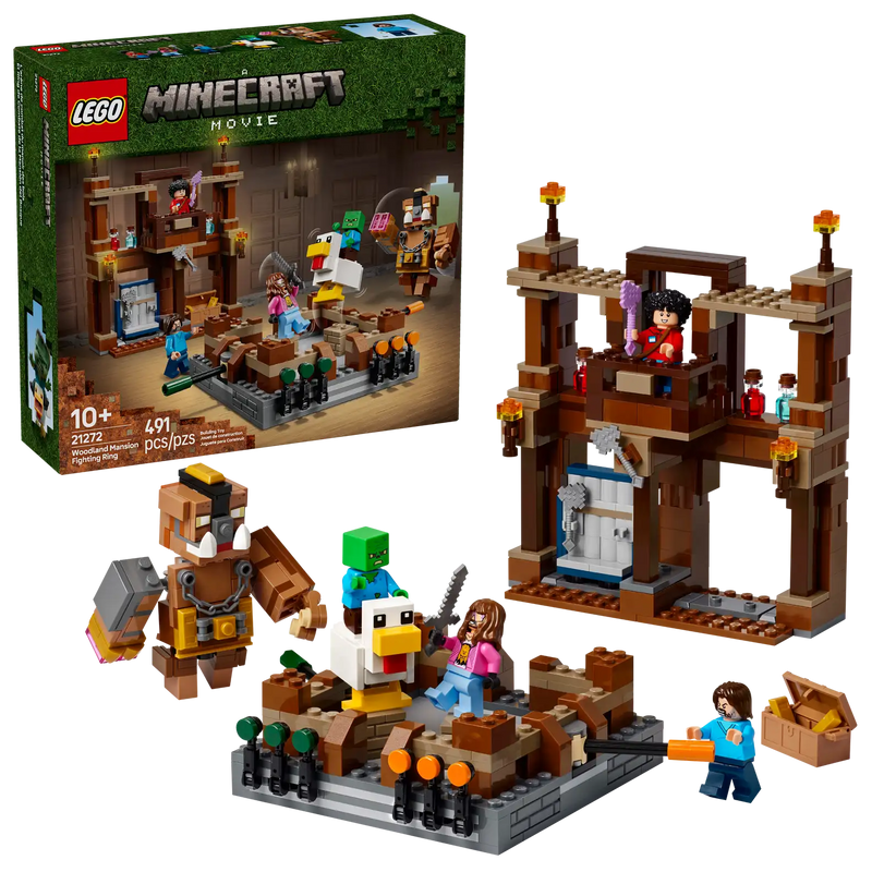 Lego 21272 Minecraft Woodland Mansion Fighting Ring