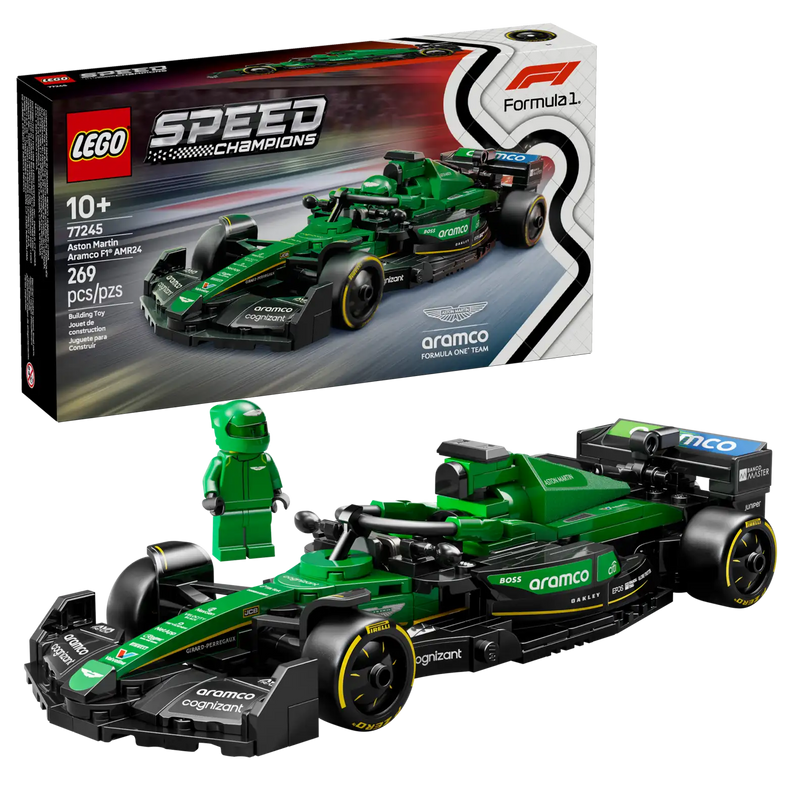 Lego 77245 Speed Champions Aston Martin Aramco F1® AMR24 Race Car