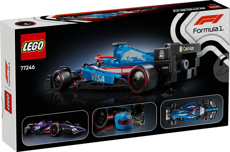 Lego 77246 Speed Champions Visa Cash App RB VCARB 01 F1® Race Car