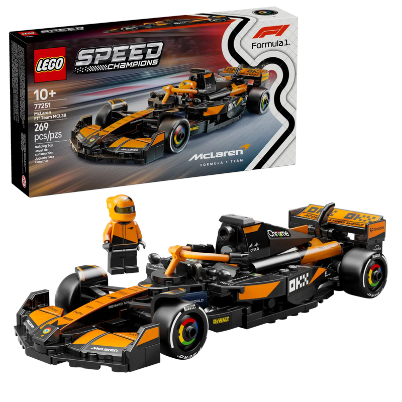 Lego 77251 Speed Champions McLaren F1® Team MCL38 Race Car