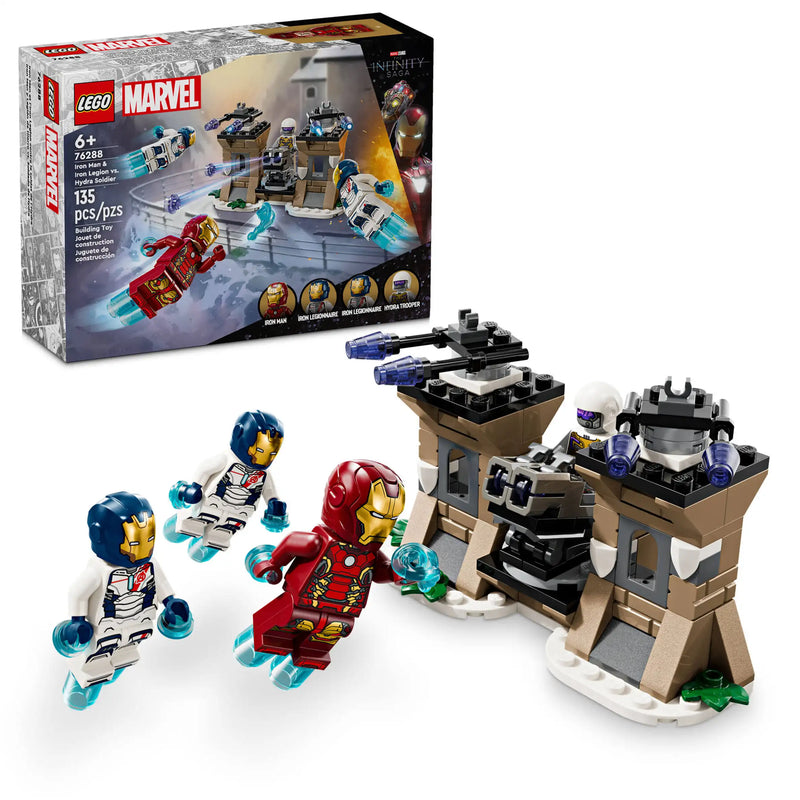 Lego 76288 - Marvel - Iron Man & Iron Legion vs Hydra Soldier