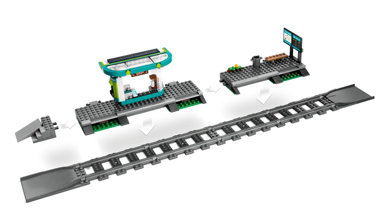 Lego 60423 - City - Downtown Streetcar And Station