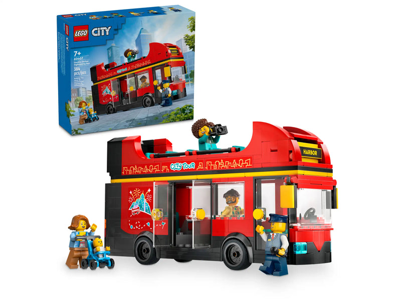 Lego 60407 - City - Red Double-Decker Sightseeing Bus