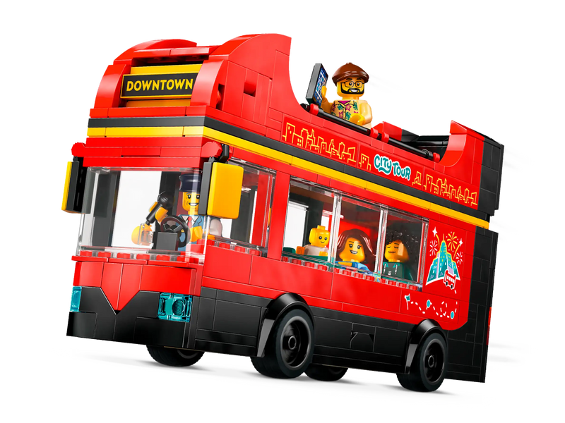 Lego 60407 - City - Red Double-Decker Sightseeing Bus