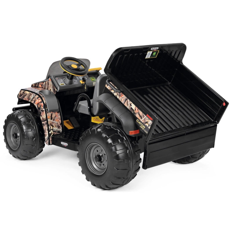 Peg Perego John Deere Gator 12v Tractor in camo camouflage colour