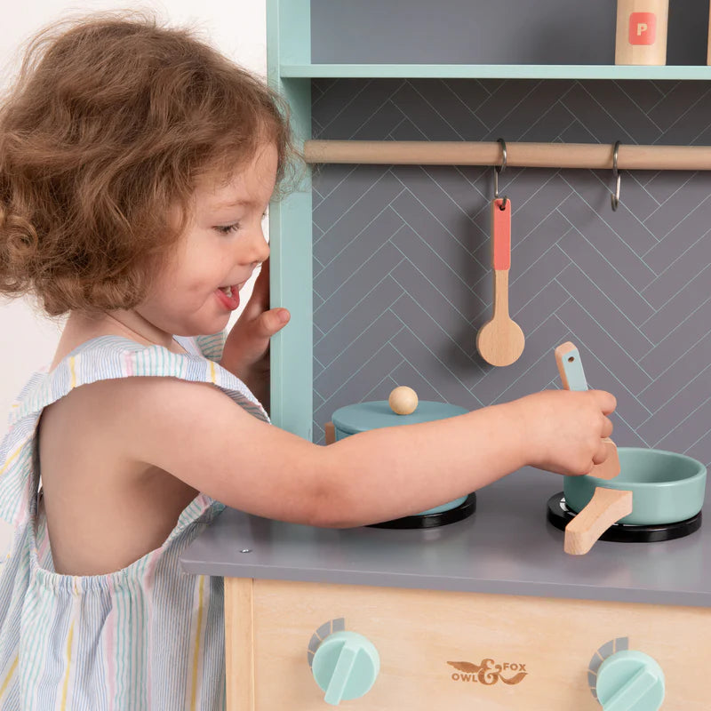 Owl & Fox Wooden Kitchen Set - FSC® certified