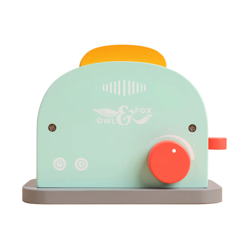 Owl & Fox Wooden Toaster Set - FSC® certified