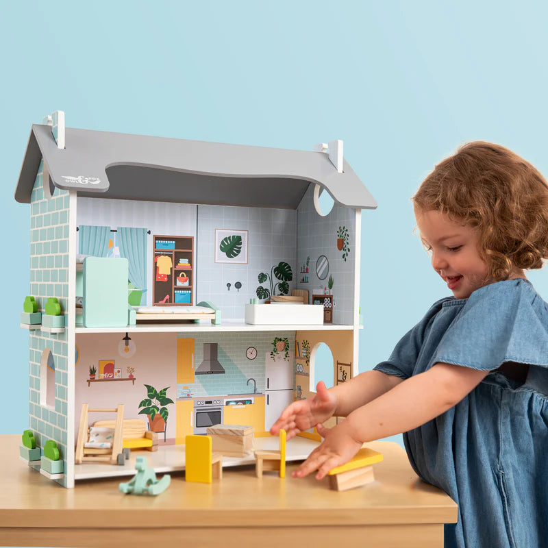 Owl & Fox Wooden Dolls House - FSC® certified