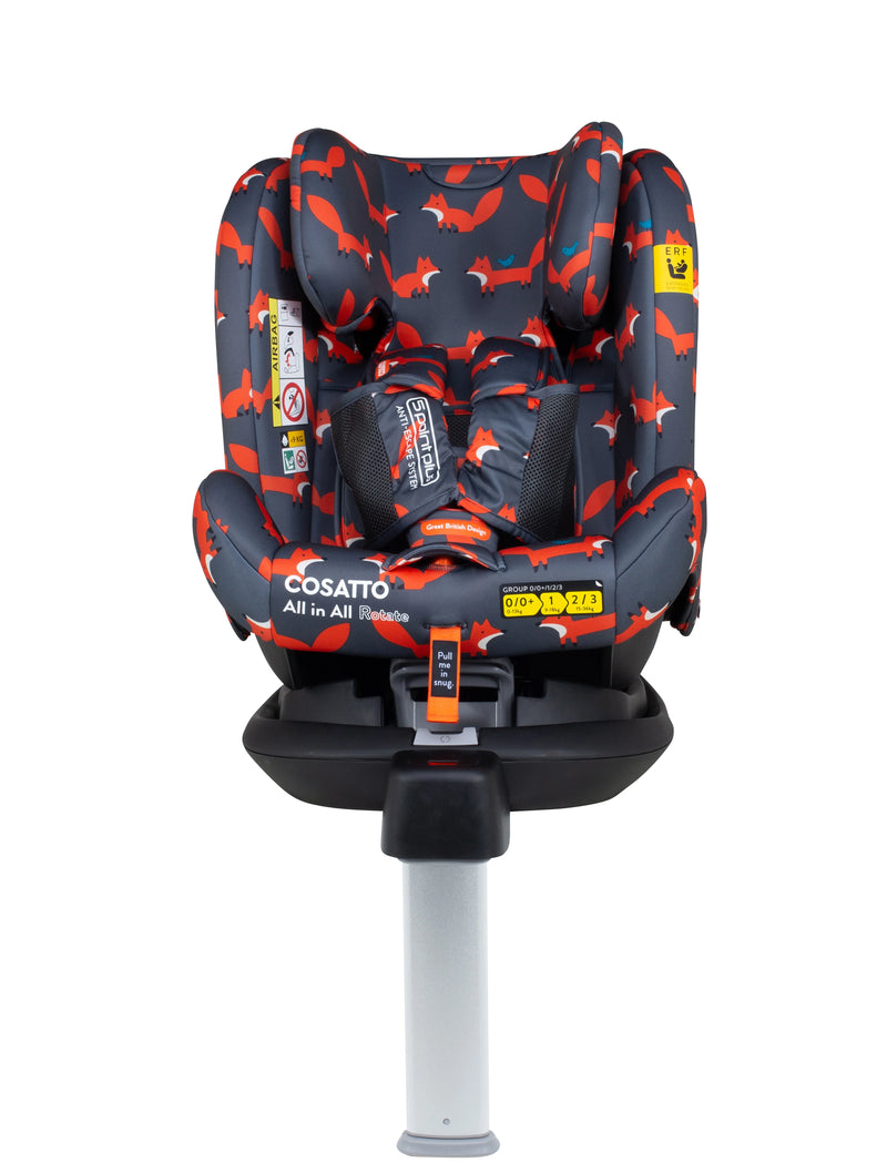 Cosatto - All in All 360 Rotate Car Seat - Charcoal Mister Fox