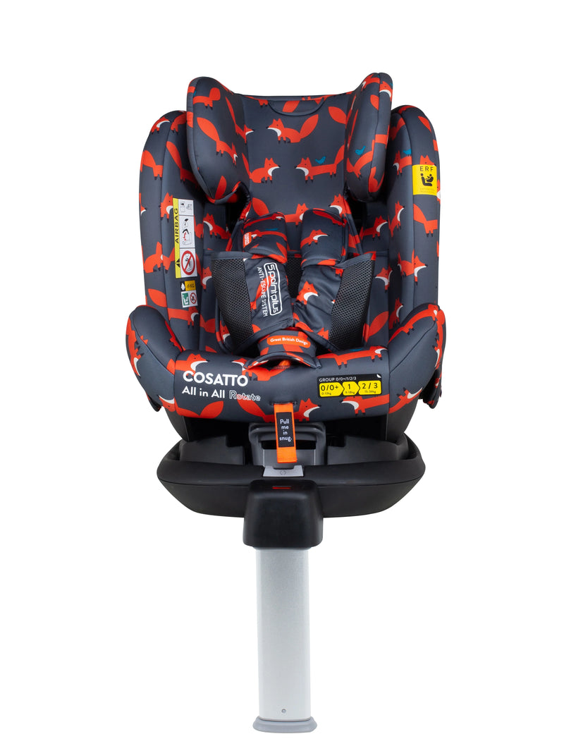 Cosatto - All in All 360 Rotate Car Seat - Charcoal Mister Fox