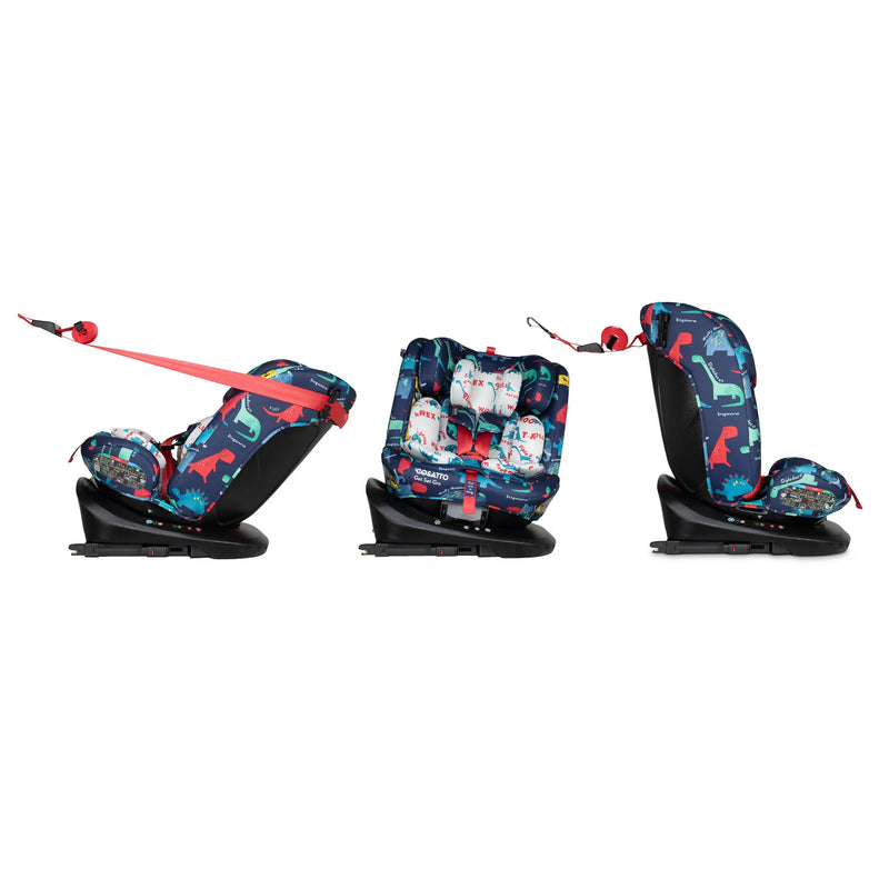 Cosatto - Get Set Gro i-Size 360 Car Seat - D is for Dino