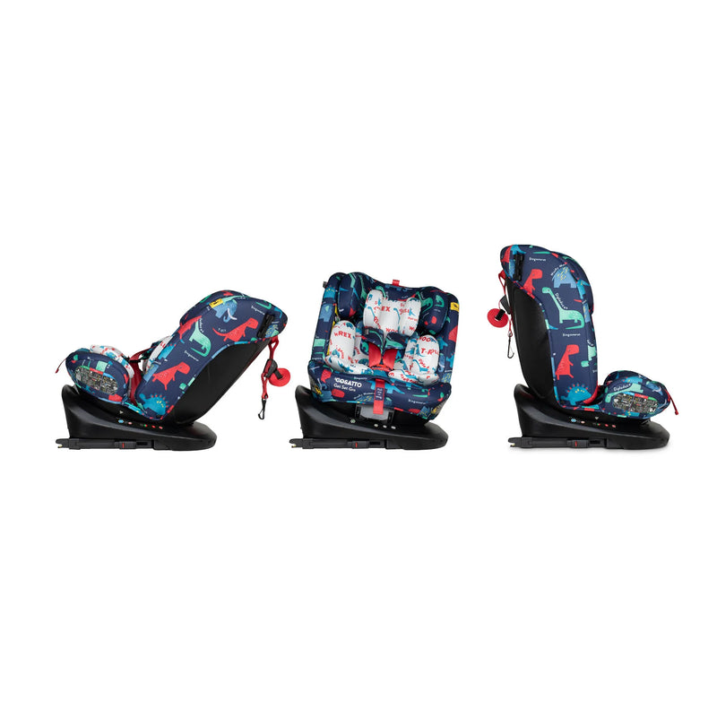 Cosatto - Get Set Gro i-Size 360 Car Seat - D is for Dino