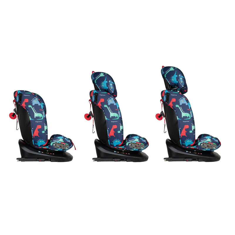 Cosatto - Get Set Gro i-Size 360 Car Seat - D is for Dino