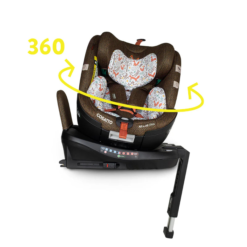 Cosatto - All in All Ultra 360 Rotate i-Size Car Seat - Foxford Hall