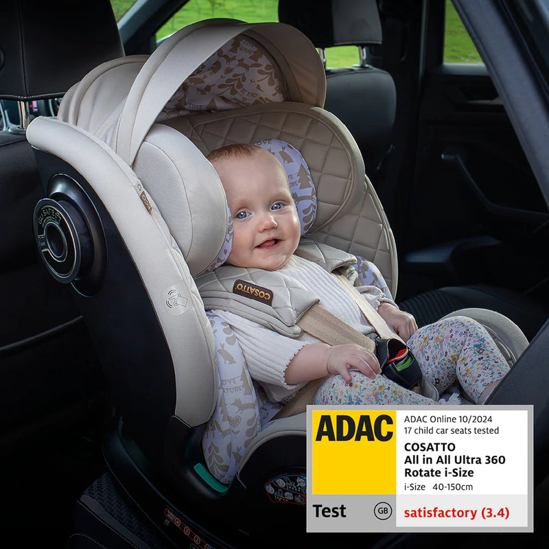 Cosatto - All in All Ultra 360 Rotate i-Size Car Seat - Foxford Hall