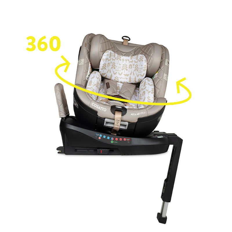 Cosatto - All in All Ultra 360 Rotate i-Size Car Seat - Whisper