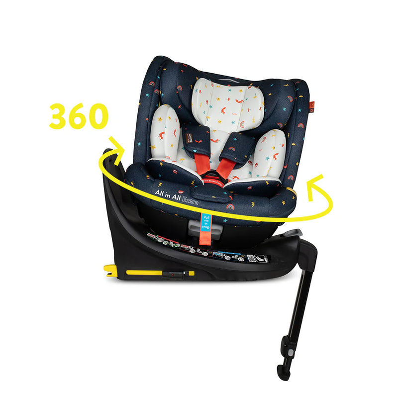 Cosatto - All in All Extra i-Size 360 Car Seat - Doodle Days