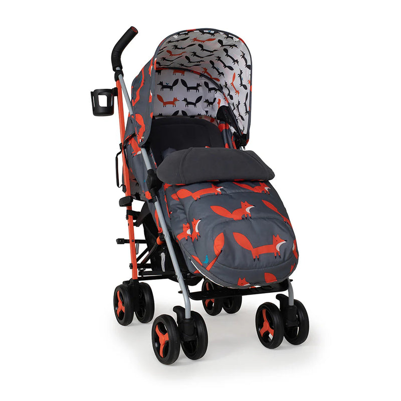 Cosatto - Supa 3 Stroller Charcoal -  Mister Fox