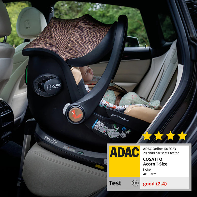 Cosatto - Acorn 2 i-Size 0+ Car Seat - Silhouette