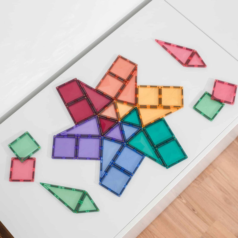 Connetix Magnetic Tiles Pastel (32 Piece)