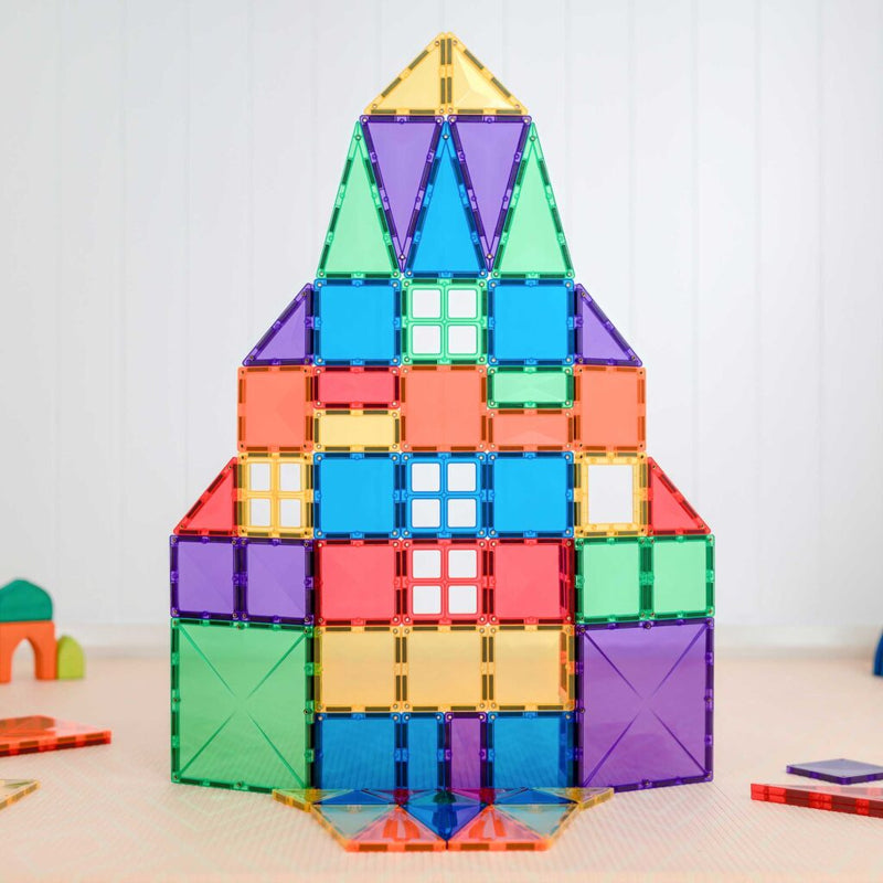 Connetix Magnetic Tiles Rainbow (102 Piece)