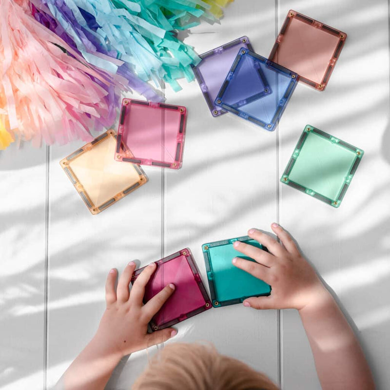 Connetix Magnetic Tiles Pastel (120 Piece)