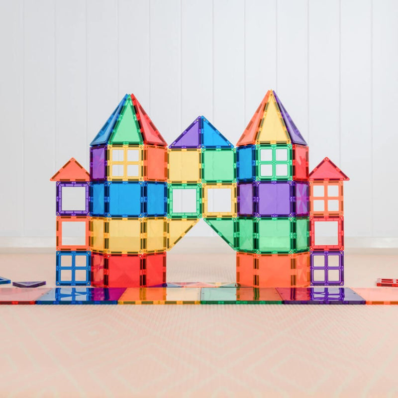 Connetix Magnetic Tiles Rainbow (60 Piece)