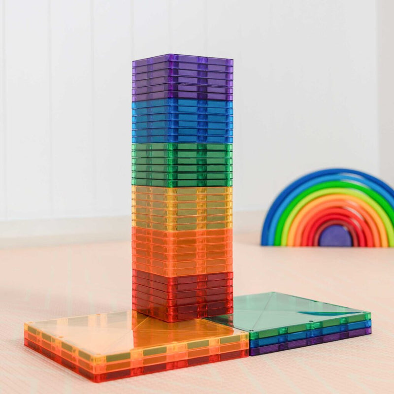 Connetix Magnetic Tiles Rainbow (42 Piece)