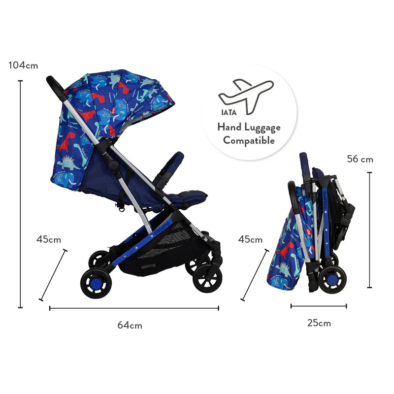 Cosatto - Yo! Stroller - Dino Bright