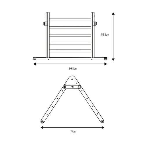 TP Active-Tots Pikler Style Wooden Climbing Triangle - FSC® certified