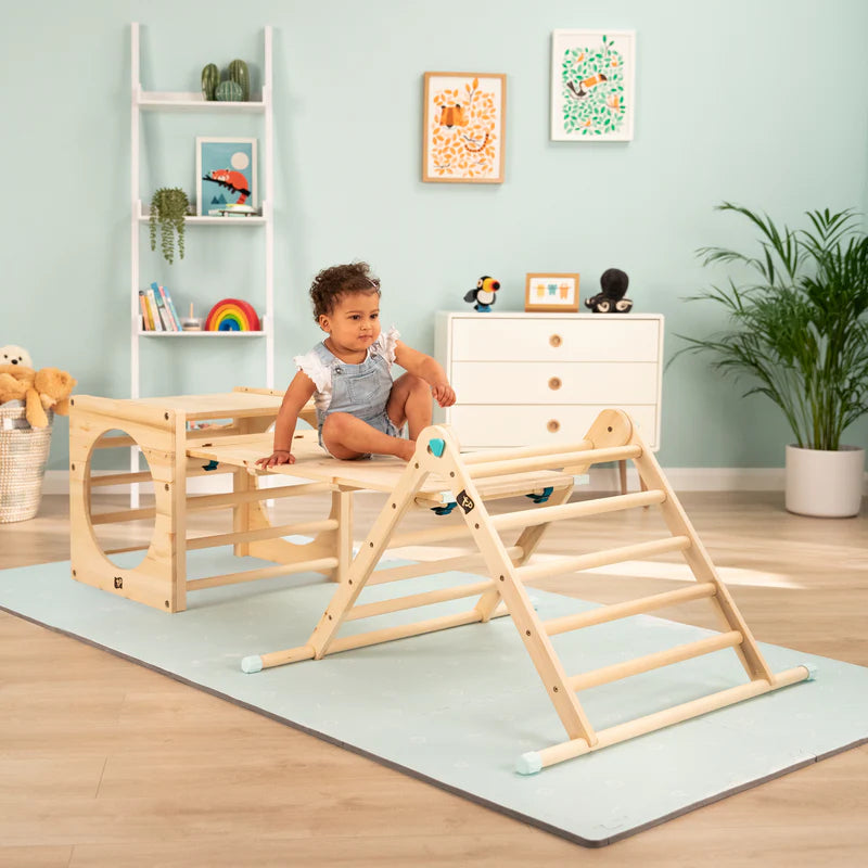 TP Active-Tots Pikler Style Wooden Climbing Bridge and Slide - FSC® certified