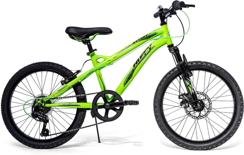 Huffy Extent Kids Mountain Bike 20" Wheel 6-9 Years 6 Speed - Antifreeze Green