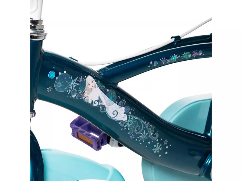 DISNEY FROZEN 16-INCH KID'S BIKE, BY HUFFY, AGED 5-7 YEARS, BLUE