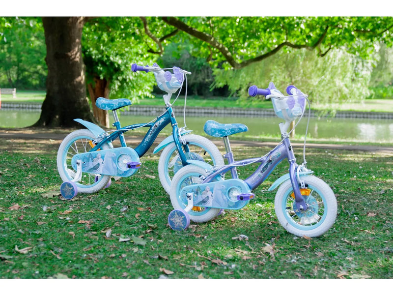 DISNEY FROZEN 16-INCH KID'S BIKE, BY HUFFY, AGED 5-7 YEARS, BLUE