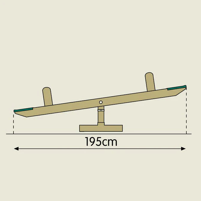 TP Forest Wooden Seesaw - FSC® certified