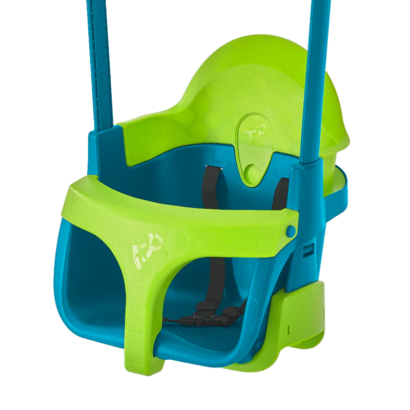 TP Forest Toddler Wooden Quadpod Swing Set & Slide - FSC® certified