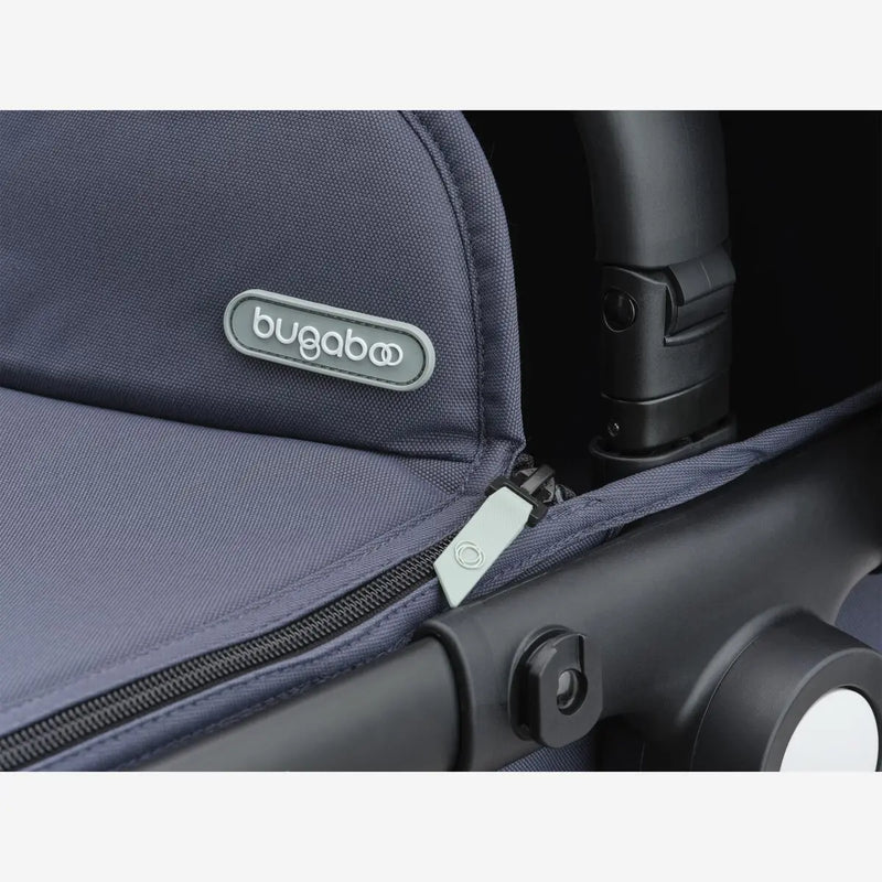 Bugaboo Fox 3 Carrycot And Seat Pushchair - Stormy Blue/Graphite Chassis