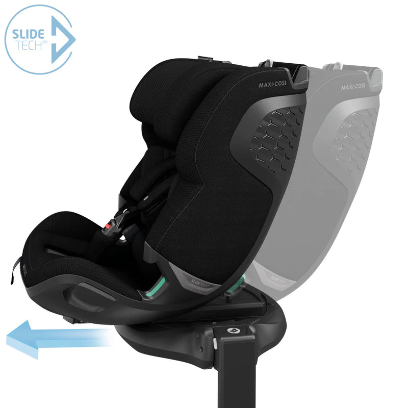 Maxi-Cosi Emerald 360 Pro Car Seat Birth - 12 years old - Authentic Black