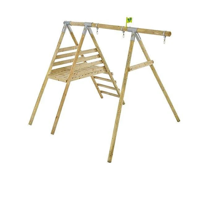 TP Knightswood Wooden Single & Deck Swing Frame - FSC® certified