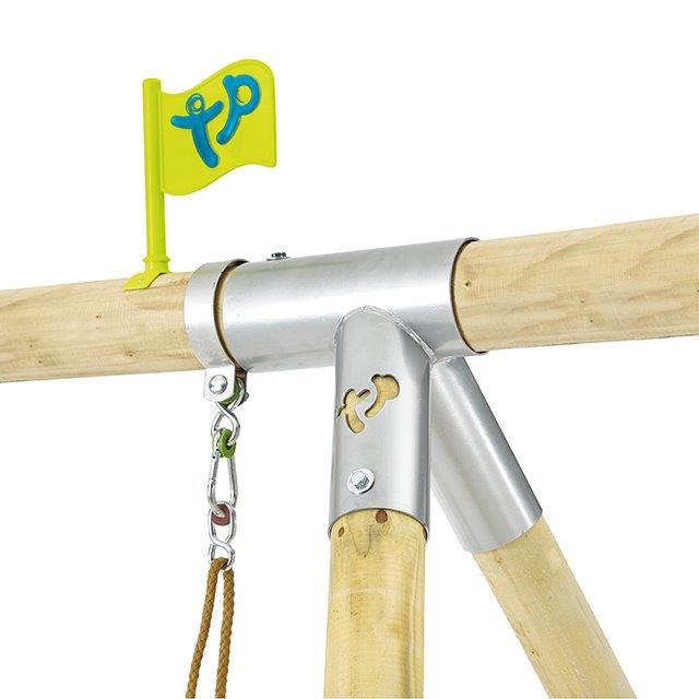 TP Knightswood Wooden Single & Deck Swing Frame - FSC® certified