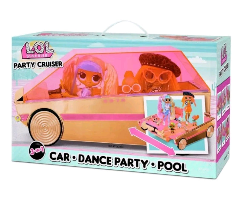 LOL Car Dance Party Pool 3 in 1 Party Cruiser