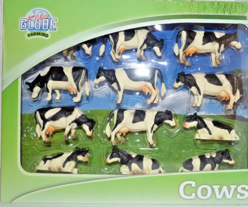 Kids Globe 12pk Magnetic Cows millwood