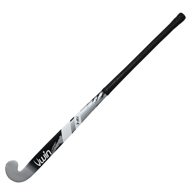 Uwin TS-X Hockey Stick (Metallic Silver/Black)