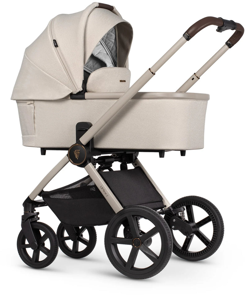 Venicci Upline 2 Stone Beige Pram 10 Piece Bundle