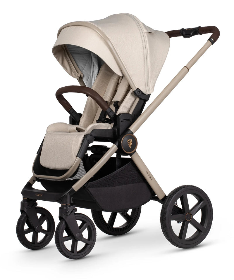 Venicci Upline 2 Stone Beige Pram 9 Piece Bundle