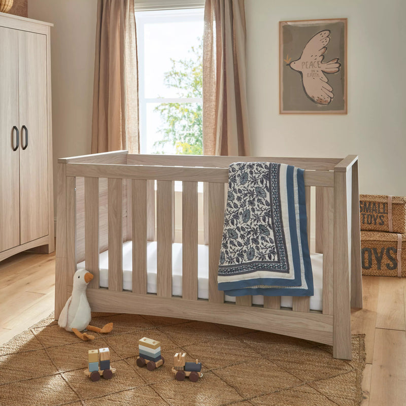 Cuddle Co Isla Cot Bed - Ash