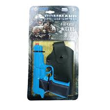 Gonher Command Toy Pistol & Holster Set (Blue)