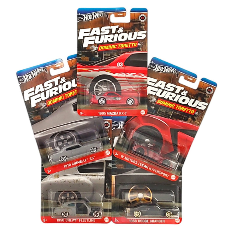 Hot Wheels Fast & Furious Dominic Toretto Collection