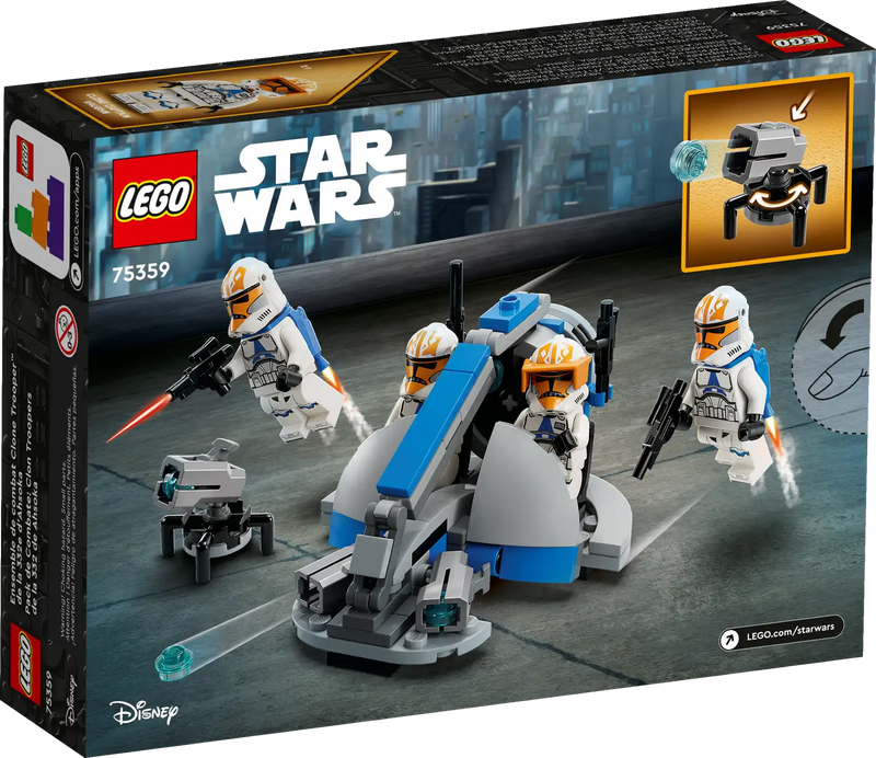 Lego 75359 332nd Ahsoka's Clone Trooper™ Battle Pack