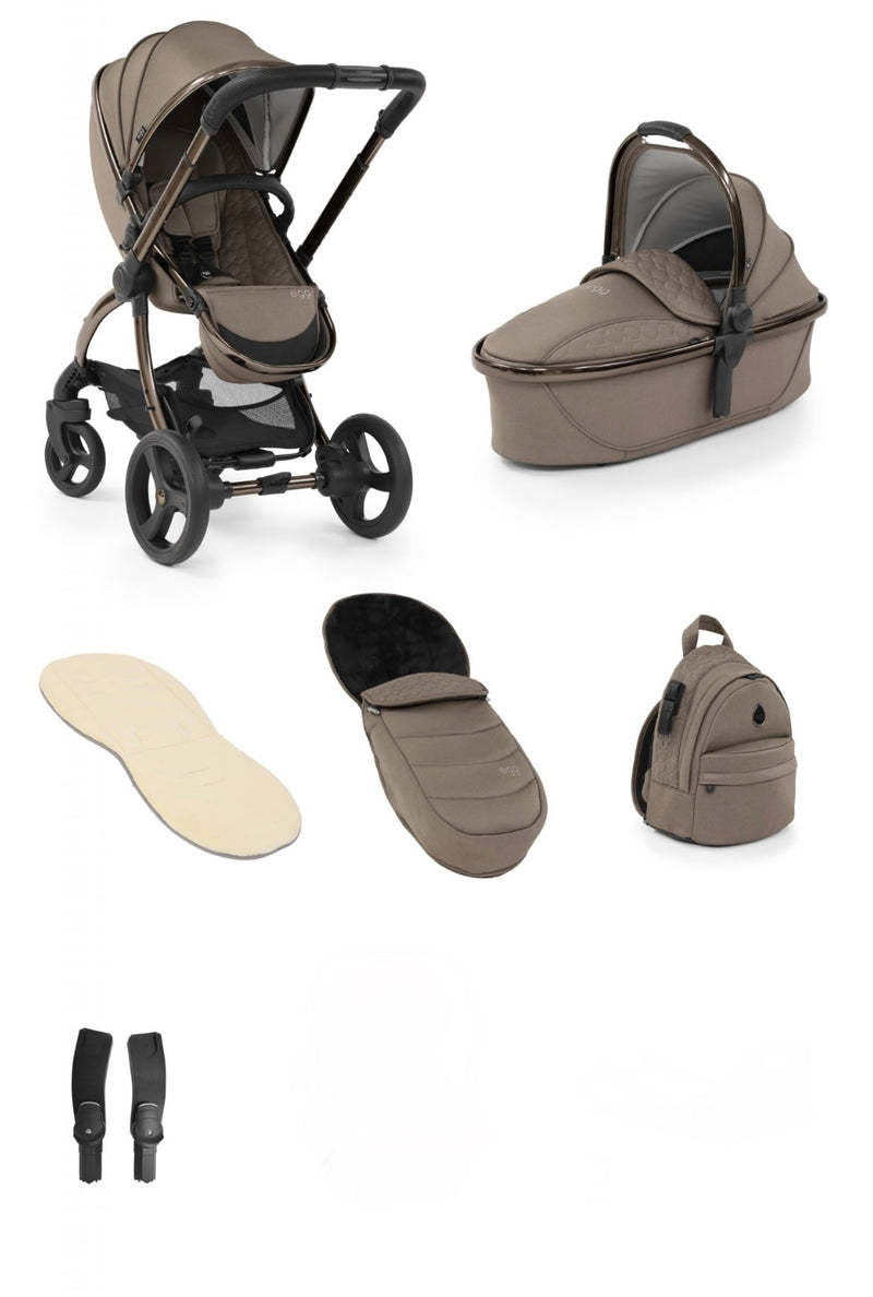 Egg2 Luxury Package & Peg Perego Viaggio Lounge - Mink